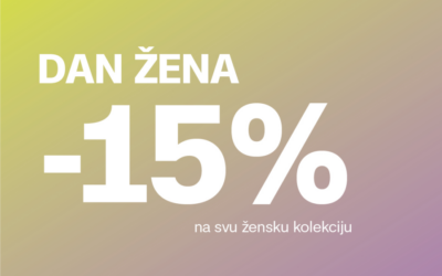 s.Oliver daje 15% popusta na svu žensku kolekciju povodom Dana žena!