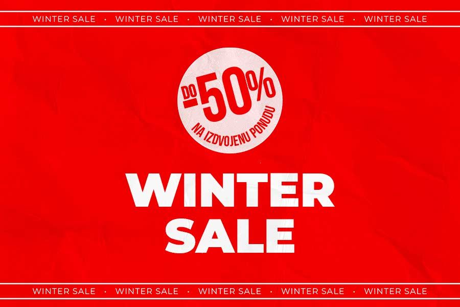 Winter Sale u Sport Vision trgovinama – Opremi se za zimske aktivnosti!