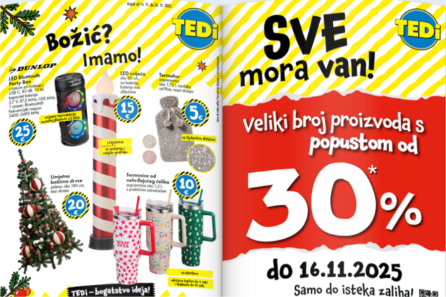 Vani je novi TEDi katalog!