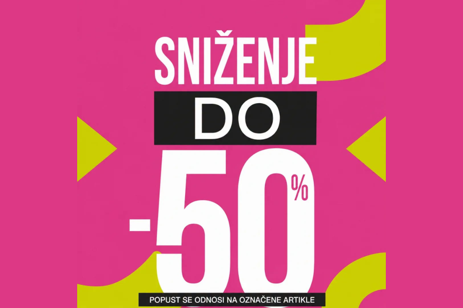 Veliko sezonsko sniženje u Idexeu – popusti do 50 %!